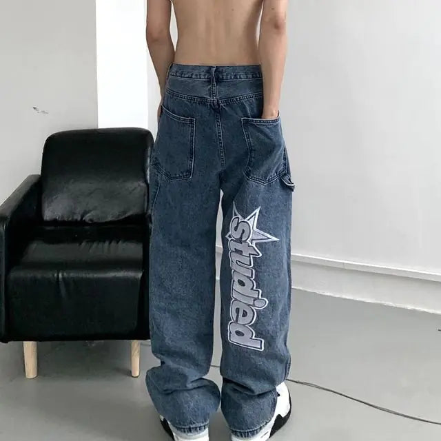 Studied Y2k Jeans